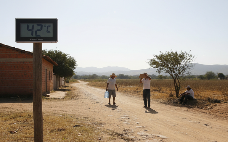 Recorde de calor em São Paulo é superado em cidades do interior, que atingem 42°C