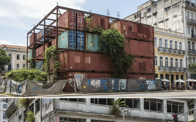 Prédios da História recente fechados e obras paradas se deterioram em áreas valorizadas do Rio; entenda