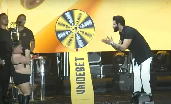 Gusttavo Lima faz ação para a casa de apostas Vai de Bet