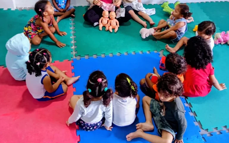Maio Laranja: Igeve fortalece campanha com atividades educativas em 10 unidades Gigantinhos de Maceió