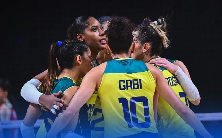 Gabi e Macris elogiam forte Itália, mas creem em vitória do Brasil na Liga das Nações de Vôlei