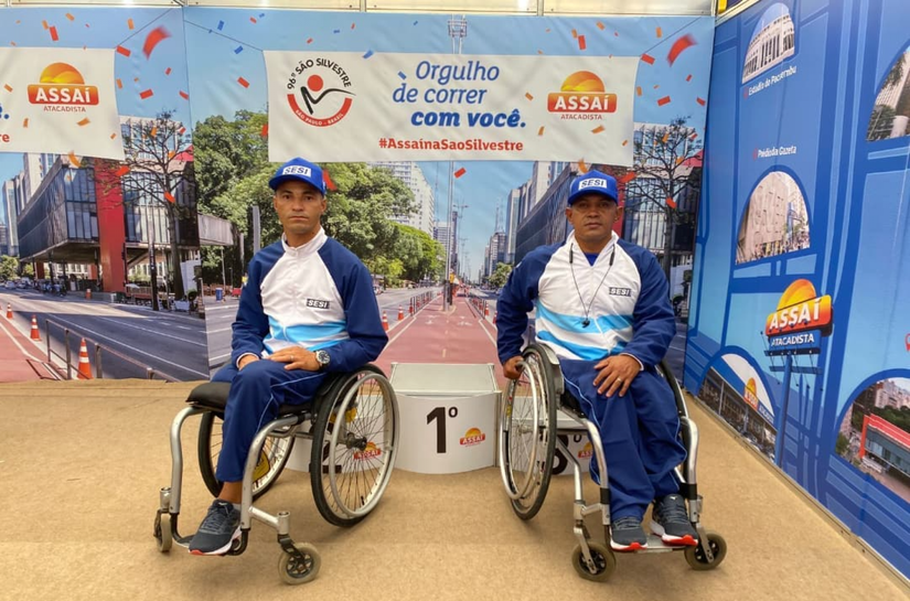 Paratleta alagoano conquista 2° lugar na 96ª Corrida de São Silvestre com cadeira de rodas doada pela Semudh