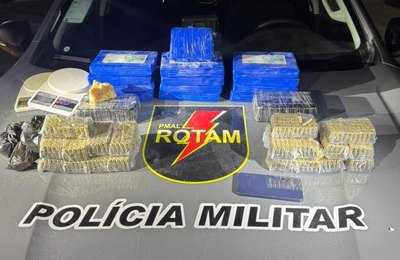 Rotam apreende drogas e mais de mil munições em ação na Vila Brejal