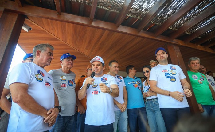 Marcelo Victor em discurso