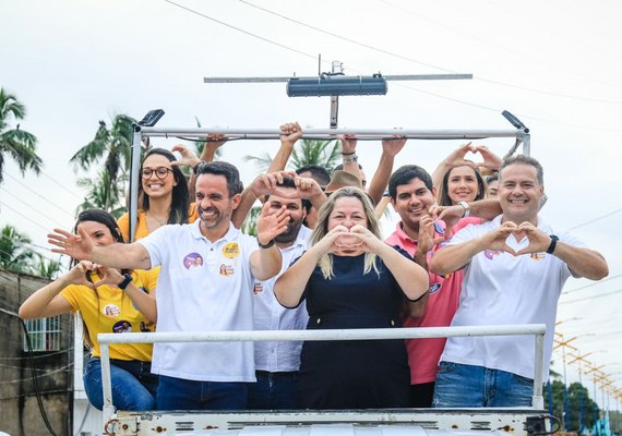 Carreata no Litoral Norte reforça campanha de Paulo Dantas