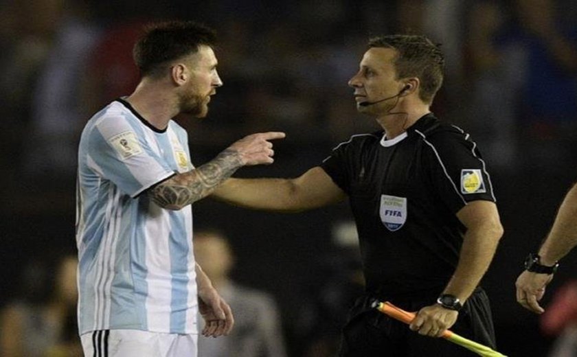 Messi é suspenso por quatro partidas nas Eliminatórias