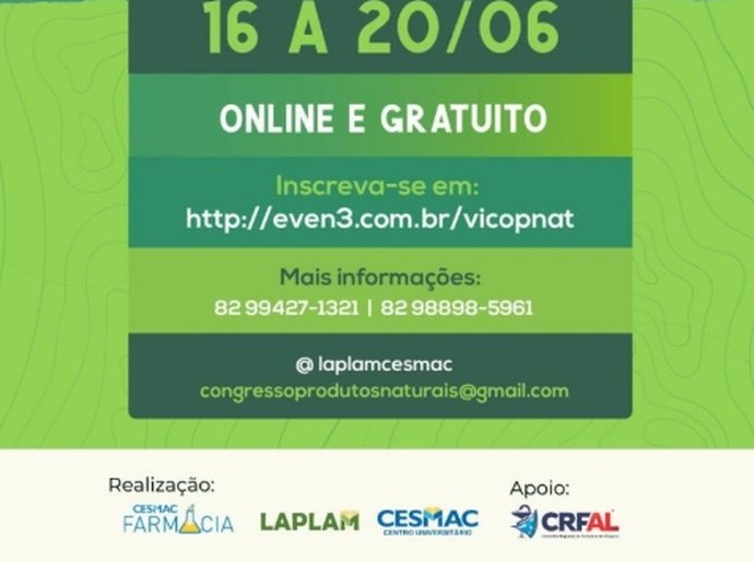 Cesmac promove VI Copnat com Foco em Ciência e Natureza