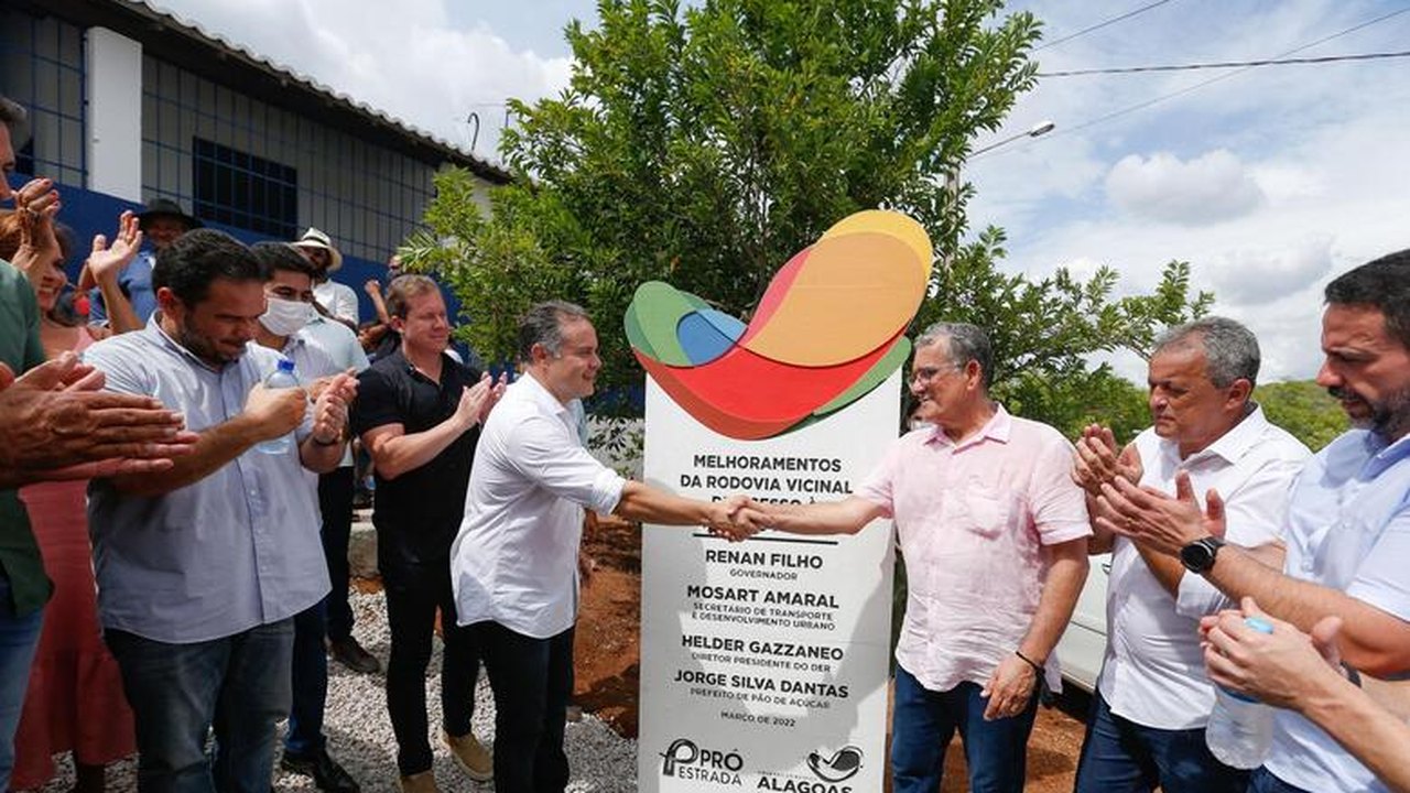 Governador inaugura reconstrução do acesso à Ilha do Ferro, em Pão de Açúcar