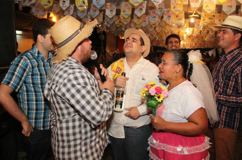 Arapiraca: Arraiá Forrima se destaca com quadrilha matuta de cegos