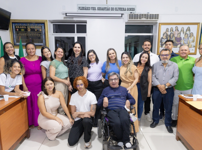Prefeita Pauline Pereira empossou os novos membros do CMDCA de Campo Alegre