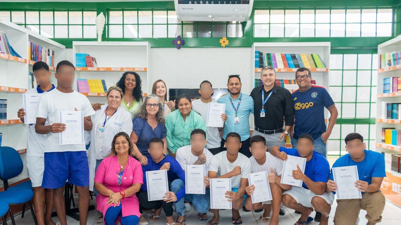 Seprev forma em curso técnico mais uma turma de adolescentes do sistema socioeducativo