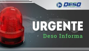 Deso aviso / Foto: Deso