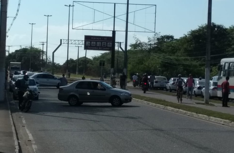 bloqueio São Cristóvão