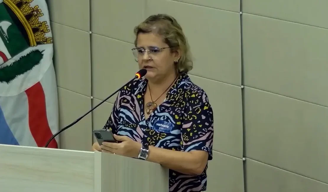 Em audiência pública, presidenta do SASEAL aponta o outro lado da Atenção Básica de Saúde de Maceió