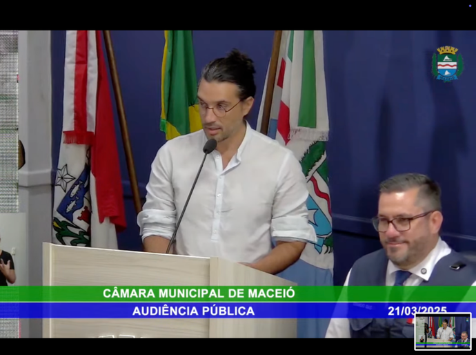 CAU/AL defende uso responsável do solo em audiência na Câmara de Vereadores