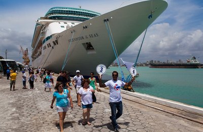 Temporada de cruzeiros em Maceió registrará 106% de aumento de passageiros