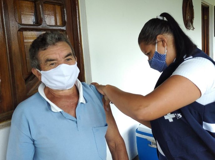 Chã Preta ultrapassa marca de 60% da população vacinada com primeira dose