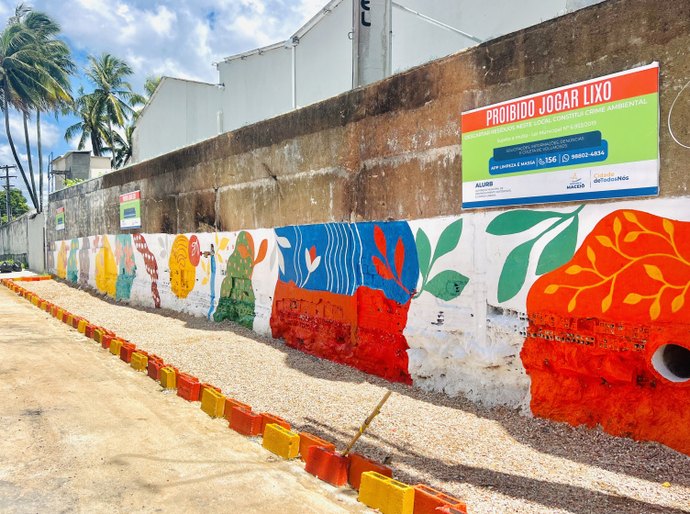 Autarquia de Limpeza Urbana transforma pontos de lixo com ações de revitalização