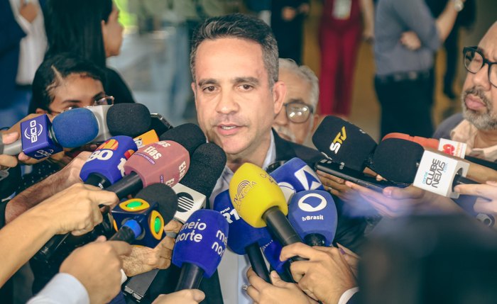 O governador de Alagoas, Paulo Dantas (MDB)