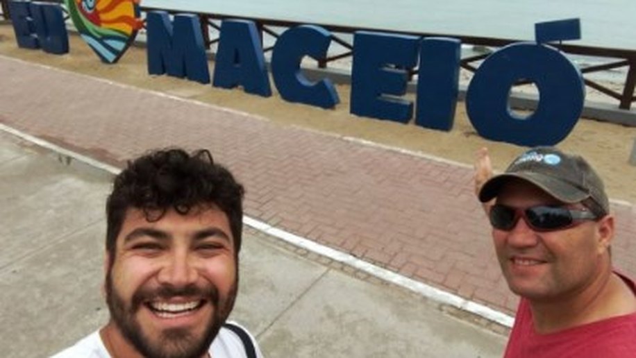 Equipe do Viaje Comigo grava programa especial em Maceió