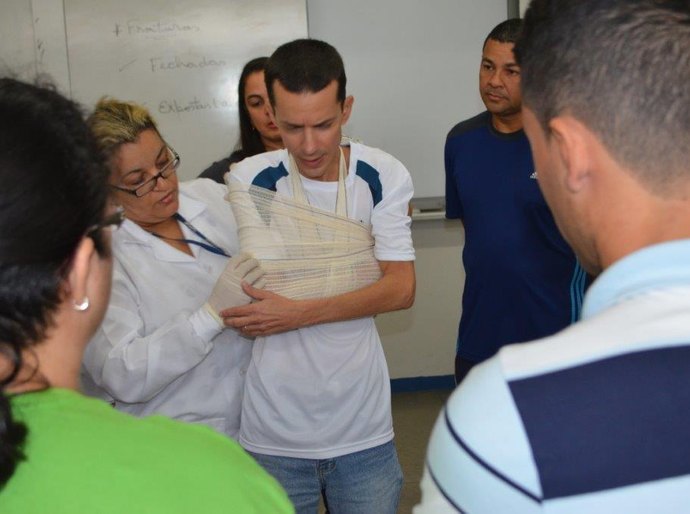 Senac capacita funcionários para situações de emergência