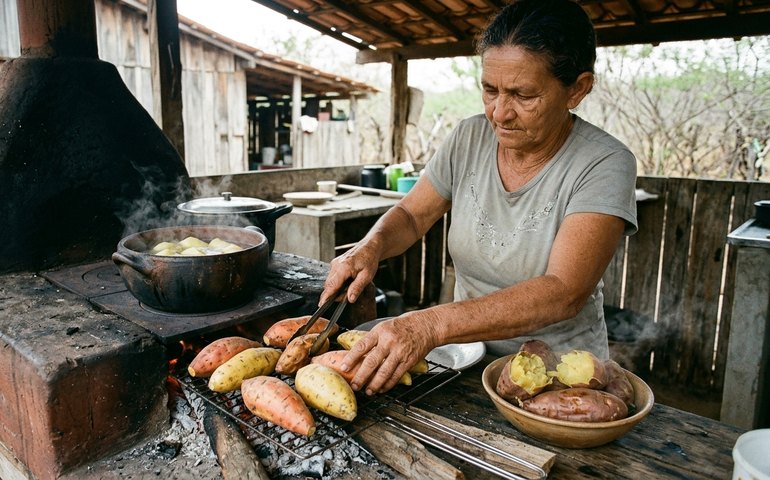 Assada ou cozida: qual é a melhor forma de consumir batata-doce?