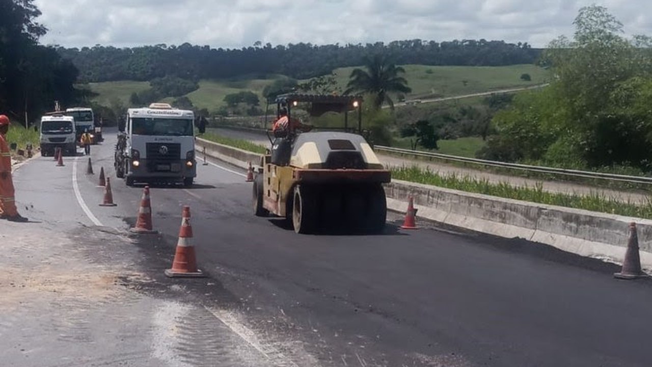 Decreto de emergência vai permitir retomada de obra e liberação de trecho da BR-101 em Alagoas
