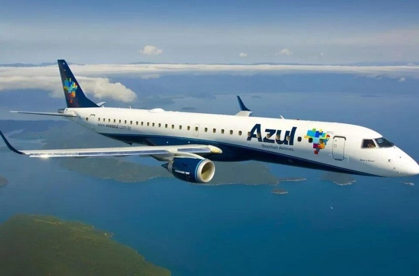 Maceió se destaca na ampliação da malha aérea da Azul para a alta temporada 2026/2027