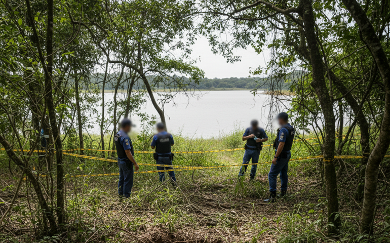 Ossada humana é encontrada em matagal perto da Represa Billings, zona sul de SP
