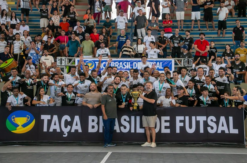 Esporte Clube Traipu é campeão da divisão especial da Taça Brasil de Futsal; título é inédito para o futsal alagoano