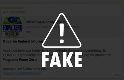 Site que pede cadastro para receber cestas básicas do Governo Federal é falso