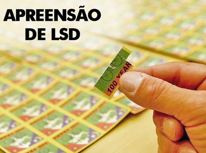Operação apreende mil cartelas de LSD no município de Arapiraca