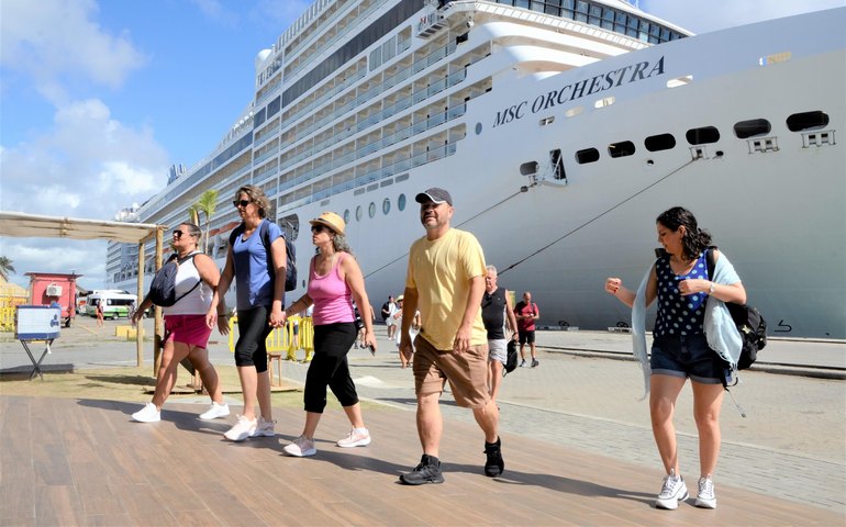 Programa Saúde no Porto assegura atendimentos a turistas de transatlânticos em Maceió