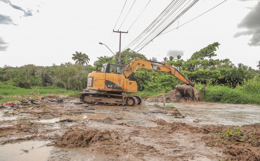 Ladeira da Granja será interditada para obra de melhoria no escoamento de água