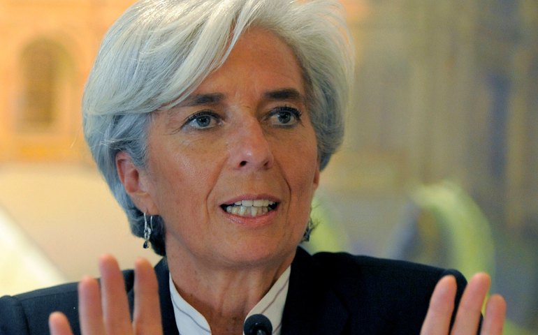 Lagarde: riscos para estabilidade financeira aumentaram desde o início deste ano
