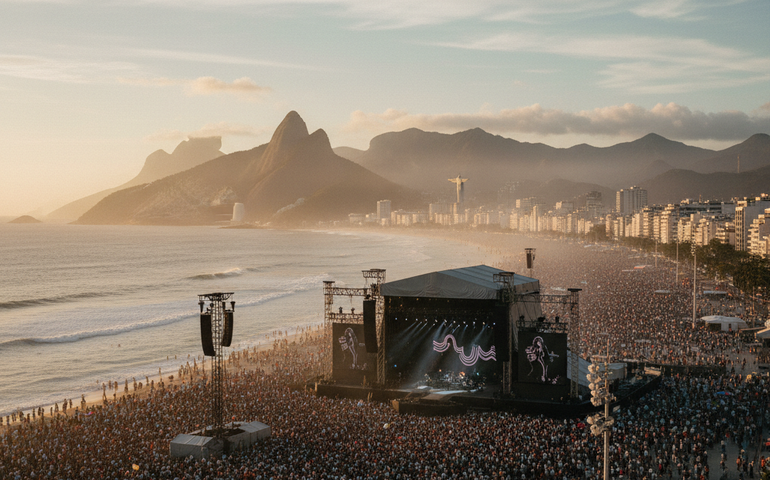 Shakira Anunciada Como Estrela Principal de Megaevento em Copacabana