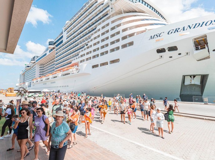 Destino Alagoas recebe aproximadamente 200 mil visitantes na temporada de cruzeiros 24/25, a maior da história