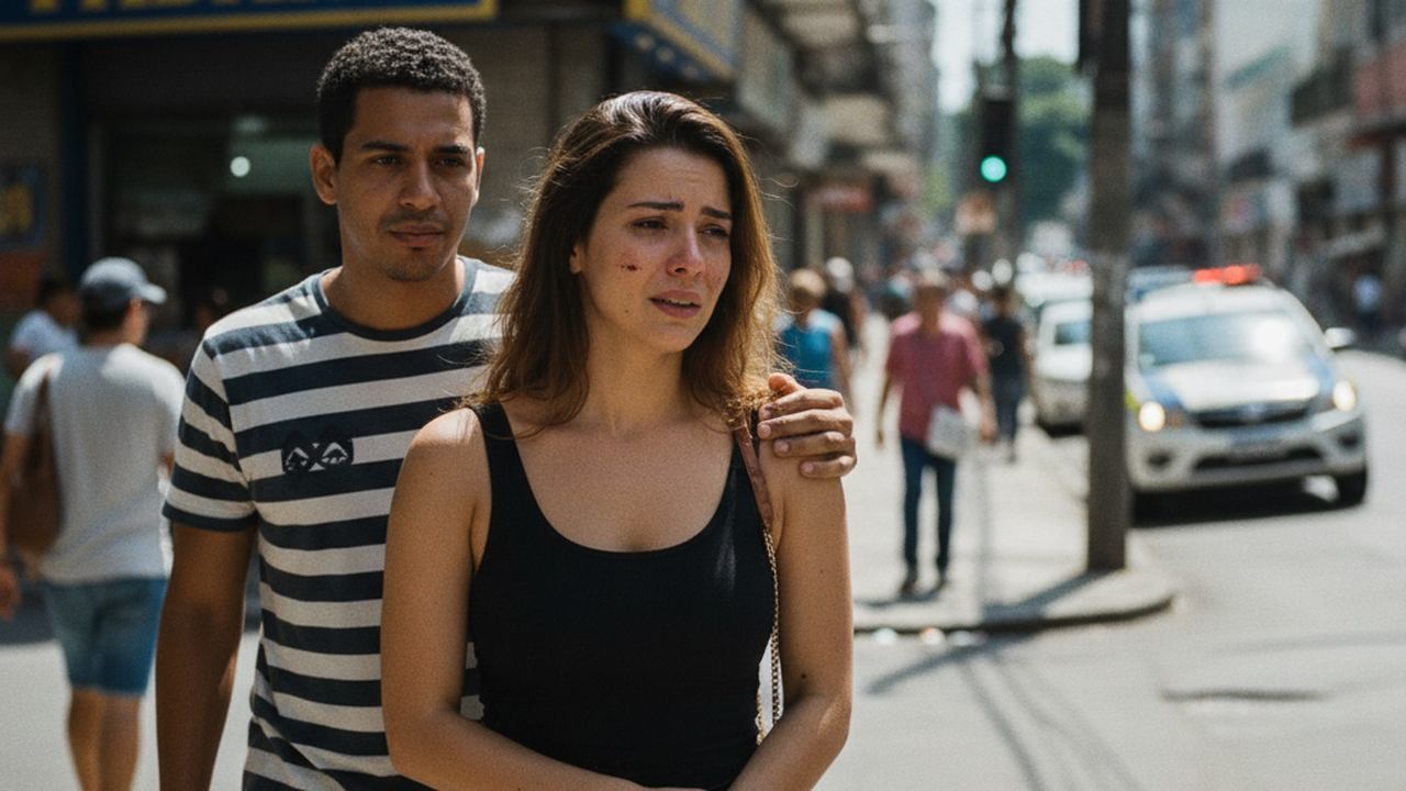 Lidi Lisboa é agredida durante assalto no Rio de Janeiro