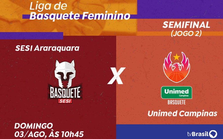 TV Brasil exibe Sesi Araraquara x Unimed Campinas em semifinal da LBF