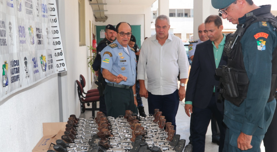 Doação armas PM GMS