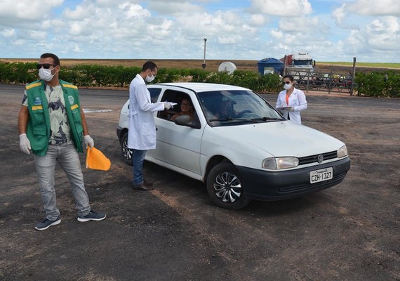 Anadia implanta barreira sanitária em todos os limites do município