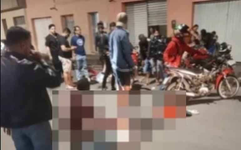 Colisão entre motos deixa dois feridos em acidente no bairro Eldorado, em Arapiraca