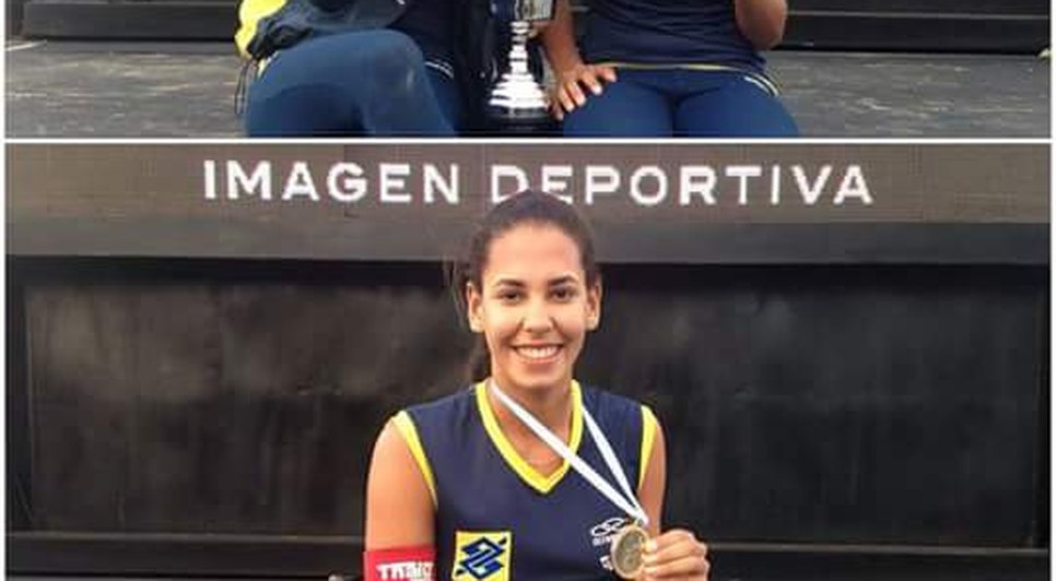 Duda e Elize vencem segunda etapa consecutiva do Sul-americano de vôlei de praia na Argentina / Foto: Facebook