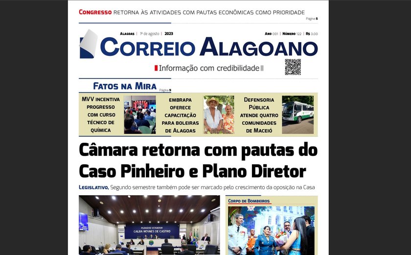 Câmara retorna com pautas do Caso Pinheiro e Plano Diretor