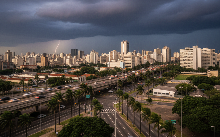 São Paulo segue com calor intenso e risco de temporais nos próximos dias