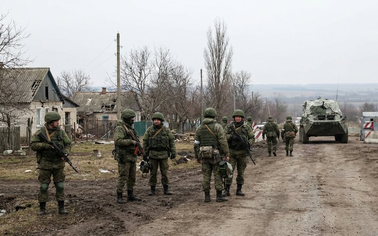 Ministério da Defesa russo divulga imagens da tomada de Varvarovka em Zaporozhie