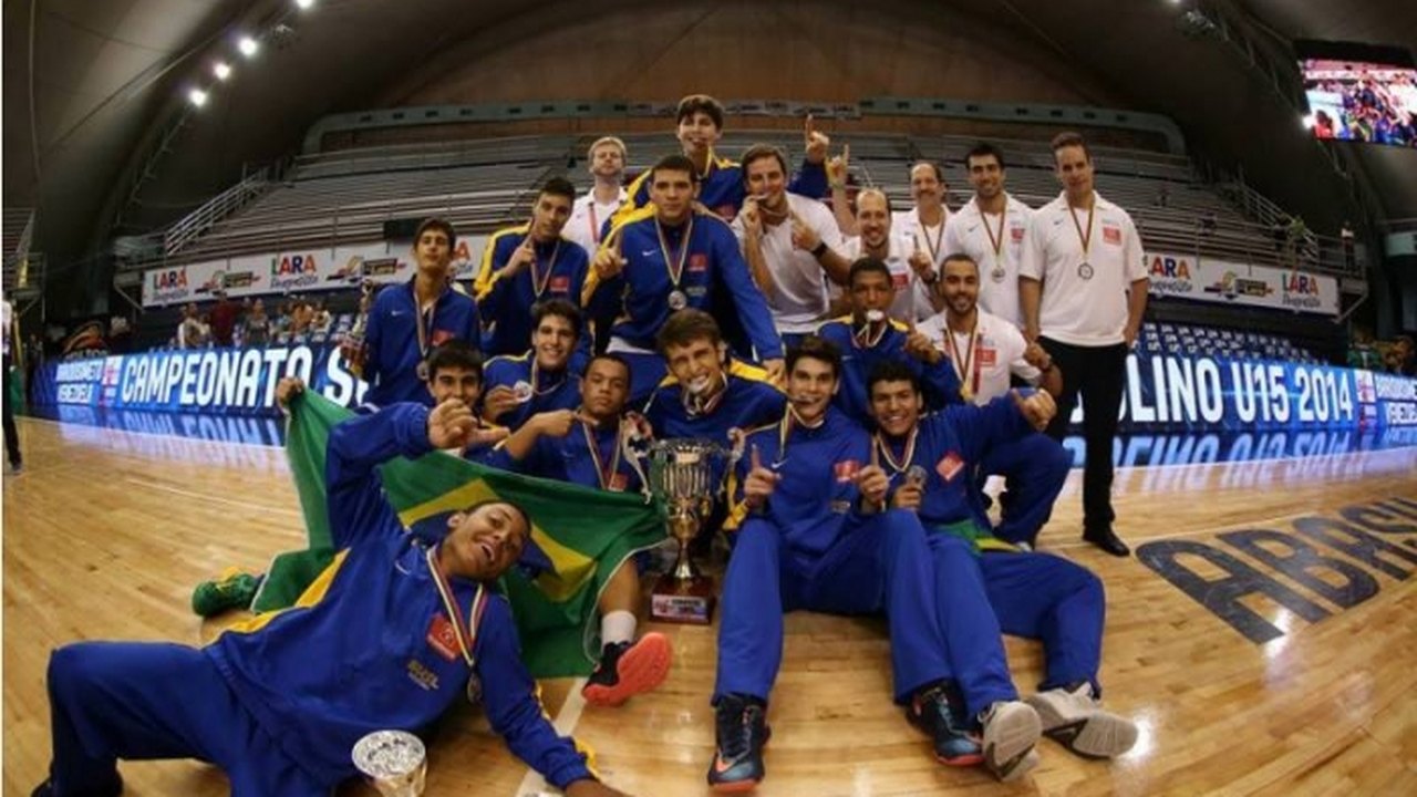 Brasil conquista título Sul-Americano de basquete sub-15 e garante vaga na Copa América