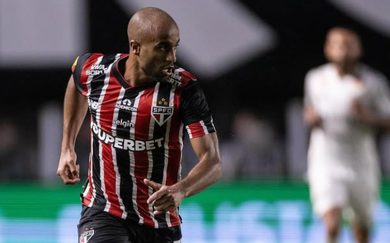 Lucas Moura é dúvida para a estreia do São Paulo no Campeonato Brasileiro diante do Sport