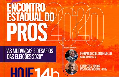 Com a presença de Collor, PROS-AL realiza encontro entre diretórios municipais