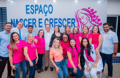  Prefeito Luciano inaugura novo espaço de acolhimento a gestantes e bebês